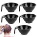 Generico Bol Pour M langer Teinture Cheveux | Bol De Coloration Professionnelle De Salon Accessoires Empilables De Teinture Outil De Coiffeur Convient aux D butants Amateurs Experts