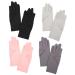 Beavorty 4 pairs UV Nail Gloves UV Protection Gloves Anti UV Gloves Salon Manicure Gloves
