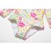 BONVERANO Baby Girls Swimsuit UPF 50+ Long-Sleeve Zipper Bathing Suit 6-9 Months Lotus - Buy Online on GoSupps.com
