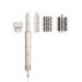 Shark FlexStyle 4-in-1 Air Styler & Hair Dryer for Straight & Wavy Hair Auto-Wrap Curlers Paddle Brush Oval Brush and Concentrator No Heat Damage Stone HD430SLUK Stone 4 in 1 - for straight & wavy hair Without storage case