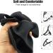 Breathable Cpap Chin Strap - Stop Snoring with Comfortable Anti-Snoring Chin Strap for Men and Women (Black) - Includes Extension Strap - Buy Online on GoSupps.com