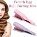 Rommantic French Egg Roll Curling Iron Egg Roll Hair Waving Iron Hair Curler Styling Tools Crimper Hair Iron Hair Waving Curling Wand US Purple - Buy Online on GoSupps.com