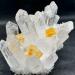 Natural Crystal Rough 500g Natural Quartz White Yellow Crystal Cluster Home Decoration Wedding Decoration - Buy Online on GoSupps.com