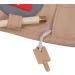 Decompression Back Belt - Lumbar Spine Support for Lower Back Pain Relief | Traction Device for Men & Women (Khaki) - Buy Online on GoSupps.com