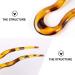 Minkissy U Shape Hair Pins - Tortoiseshell Hair Forks & French Sticks - 3 Pack for Elegant Buns & Hairstyles | International Shipping Available - Buy Online on GoSupps.com