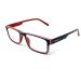 Venice Tricolor Reading Glasses for Men & Women | Stylish Modern Design | Diopters +1.00 to +3.50 (Blue Red) - Buy Online on GoSupps.com