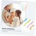 Goohochy Double-Headed Toothbrush Set - 4 Professional Portable Wear-Resistant Tooth Cleaners for Home Use - International Shipping Available - Buy Online on GoSupps.com