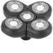 Electric Shaver Replacement Electric Shaver Balde High Grade Material Daily Personal Cleaning for Daily Supplies (Spare 5 Heads) - Buy Online on GoSupps.com