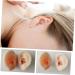 Tofficu 1 Pair Silicone Ear Picking Practice Tunnels | Simulated Auditory Meatus Model for Ear Display | Artificial Display Ear Mold - Silica Gel - Buy Online on GoSupps.com