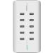 Buy Belkin Rockstar 10-Port USB Charger 120W - Fast Charging 2.4A per Port White | International Shipping Available - Buy Online on GoSupps.com