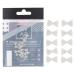 Set of 10 3D Pearl Bow Tie Nail Art Decorations - Cheeky Beads Gems - Buy Online on GoSupps.com