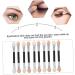 Mipcase 30pcs Eye Shadow Stick Makeup Sponge Lipstick Applicator Wands Female Eyeshadow Girl Luster - Buy Online on GoSupps.com