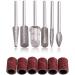 Sanding Bands Nail Drill Bits Set Electric Nail Grinding Bits Set Manicure and Pedicure Tools for Nail Art DIY Home or Salon Use (3 Set) - Buy Online on GoSupps.com