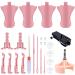 Knitting Machines Adapter Set of 25 Knitting Machine Accessories Include Knitting Tensioner Digital Counter Drill Attachment and Knit Hook Kit for Sentro 22 Sentro 40 and Sentro 48 & Jamit Loom