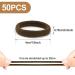 Premium Hair Ties - 50 Pack No Metal Rubber Bands for Women Men & Children - Sularpek - Buy Online on GoSupps.com