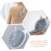 Silicone Back Scrub Brush with Handle - Bath Tub & Shower Cleaning Scrubber for Men - Buy Online on GoSupps.com