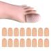 16 Pieces Gel Toe Caps for Big Toe, Breathable Silicone Toe Protector, Toe Covers Sleeves with Holes, Protect Toe from Rubbing, Ingrown Toenails, Corns, Blisters and Other Painful Toe Problems
