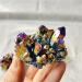 Natural Crystal Rough Home Natural Angel Halo Crystal Cluster Plating Titanium Coated Quartz Cluster Ore (Size : 230g-280g) - Buy Online on GoSupps.com