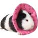 JEELINBORE Cute & Comfortable Fabric Collar for Small Animals | Protective Collar for Hamsters (Red 3cm Diameter) - International Shipping Available! - Buy Online on GoSupps.com