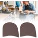 Rubber Anti-Slip Half Shoe Sole Pads - Thicken Sole Pad for DIY Shoe Repair (Brown) - Buy Online on GoSupps.com