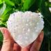 100g-250g Natural Aura Angel Crystal Cluster Stone Heart Shape Ornaments 1pc Suitable for Home HOMEZHOU (Color : 1pc 100g-125g) - Buy Online on GoSupps.com