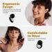 ZIBUYU Ear Plugs for Sleeping - Soft Silicone Noise Reduction Earbuds Reusable Silent Ear Plugs with Case 25dB Noise Canceling for Sleep Travel & Concerts - Black - Buy Online on GoSupps.com