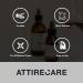 Attirecare Red Wine Stain Remover Spray - Fast & Effective Spot Cleaner for Clothes Carpets & Furniture - Stubborn Stain Solution for White Shirts & Garments - 100ml - Buy Online on GoSupps.com