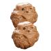 Toyvian 2st Handmate Torn Baoding Balls for the hands of the Gunkel Chinese health balls Chinese meditation balls popuck gift health care fitness wood