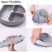 Baby Silicone Suction Plate - Non-Toxic, BPA-Free, Waterproof, Easy Clean - Indigo - Buy Online on GoSupps.com
