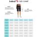 Baleaf Women's 12 Bermuda Shorts | Athletic Knee Length Running Workout Shorts with Stretch Pockets | Black, X-Large - Buy Online on GoSupps.com