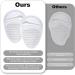 Ball of Foot Cushions - Gel Heel Inserts & Comfort Pads for High Heels - Non-Slip Forefoot Pain Relief Insoles for Men & Women - Buy Online on GoSupps.com