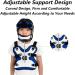 Children Adjustable Head Neck and Chest Fixed Brace Cervical Thoracic Lumbar Spine Orthosis Used for Fracture and Postoperative Recovery S Small - Buy Online on GoSupps.com