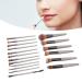18 Pieces Makeup Brush Set - Essential Beginner Cosmetic Tools for Eyeshadow Blush & Eyelashes | International Shipping - Buy Online on GoSupps.com