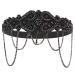 HinyBoeh 1920s Flapper Headband - Great Gatsby Rhinestone Chain - Roaring 20s Black Headpiece for Women - Buy Online on GoSupps.com