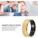 DADEA Smart Ring - Elegant & Durable Fitness Ring | Multifunctional Sleep Tracking Health Ring | Comfortable Wearable Smart Finger Ring in Gold - Buy Online on GoSupps.com