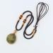 Raw Moldavite Crystal Necklace | 14K Gold Plated | Unique Czech Meteorite Tektite Birthstone Jewelry - Buy Online on GoSupps.com
