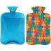 Autism Awareness Day Puzzle Heat Bottle 2L PVC Pain Relief Heat & Cold Therapy for Cramps Neck & Shoulders - Buy Online on GoSupps.com