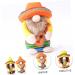 HOMSFOU 4 Pcs 1 Set Hawaiian Doll Summer Beach Party Decoration Nativity Ornaments for Kids Santa Ornament Plush Santa Gnome Cinco De Mayo Party Decorations Cloth Mexico Child Desktop Yellowx2pcs 20x13x9cmx2pcs - Buy Online on GoSupps.com