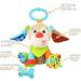 Hanging Car Seat Stroller Toy with Teether - Soft Plush Dog Design for Babies 6-12 Months | Soothing Teething Toy for 3-6 Months | Newborn Gifts for Boys and Girls - Buy Online on GoSupps.com