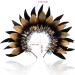 Flayem Sequin Feather Headband Carnival Fascinator Hair Band Photography Props Hair Accessories for Party Cosplay Festival - Buy Online on GoSupps.com