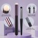 2pcs Lipstick & Makeup Brush Set with Lid - Portable Brushes for Home and Travel - Buy Online on GoSupps.com
