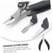 Ipetboom Multipurpose Tool 1pc Hawk Mouth Pliers Pedicure Tool Toenail Clipper for Thick Toenails Nail Clipper Stainless Steel Nail Clipper Nail Nail Clippers Household Nail Trimmer 13.5x8cm Black - Buy Online on GoSupps.com