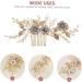 DOITOOL Bead Hair Comb Accesorios Para Headwear for Women Hair Accessory for Women Crystal Decor Heart Led Mirror Hair Accessories Lovely Hair Comb Wedding Pearl Bridesmaid Bridal Supplies - Buy Online on GoSupps.com