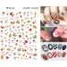 Christmas Nail Stickers 10 Sheets Self-Adhesive Nail Decal for Kids Santa Claus Snowflake Snowman Tree Elk Winter Nail Art Decoration Design Supplies - Buy Online on GoSupps.com
