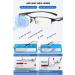 Vevesmundo Men's Sporty Rectangular Reading Glasses Set - Blue Light Filter +1.0 to +4.0 | 3 Pieces - Buy Online on GoSupps.com