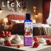 Lick Strawberries & Cream Massage Oil - Edible Body Oil with Vitamin E for Couples | 4 oz Premium Warming Coconut Infused Oil for Date Night - Buy Online on GoSupps.com