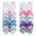 Kalolary 12Pcs/ Hair Bows Clips for Girls Unicorn Grosgrain Ribbon Hair Barrettes Accessories for Toddler Birthday Holiday Present