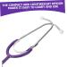Shop Happyyami Portable Livestock Stethoscope - Ideal for Sheep & Farm Animals - Rubber Purple Design - Buy Online on GoSupps.com