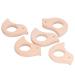 Yousiliang 5pcs Bird Shape Baby Teethers Pain Relief Teething Toys & DIY Pendant Crafts - Buy Online on GoSupps.com