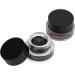 Makeup Tool with Black Brown Cream Beauty Waterproof Silicone Guide Wand Pen Brush - Buy Online on GoSupps.com